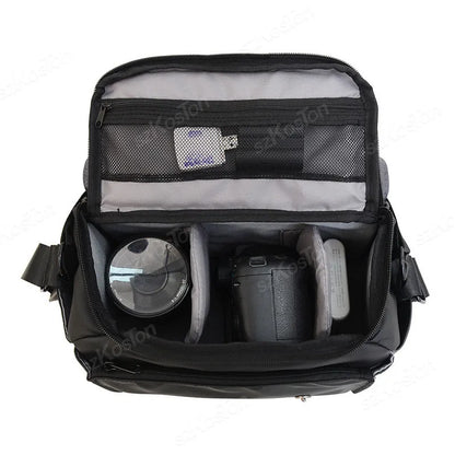 Universal Camera Bag Case Shoulder Messenger Bag Travel Case for Nikon Canon Sony DSLR SLR Mirrorless Cameras Waterproof