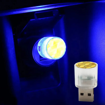 USB Car LED Night Light Ambient Light Interior Atmosphere Lamps Decoration Environment Auto Lnterior Universal Ambiance Lights